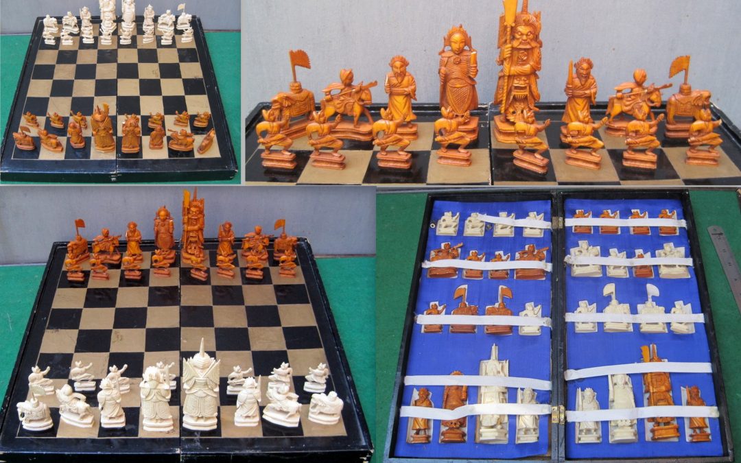 value of pre-ban ivory chess sets